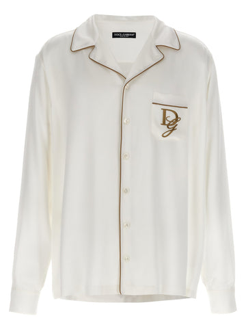Dolce & Gabbana Men Silk Shirt