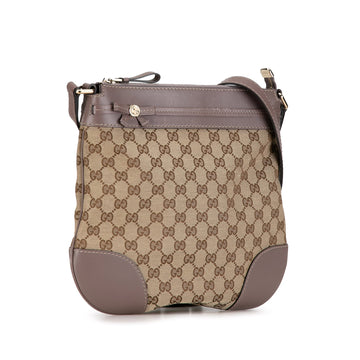 GUCCI CS Canvas Mayfair Crossbody Bag