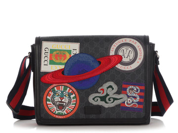 Gucci EC Supreme Courier Messenger Bag