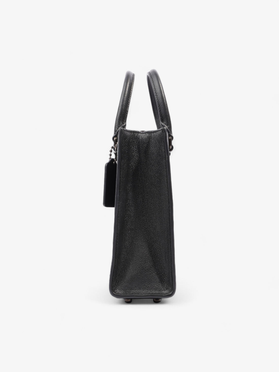 Coach Tote Black Leather 16