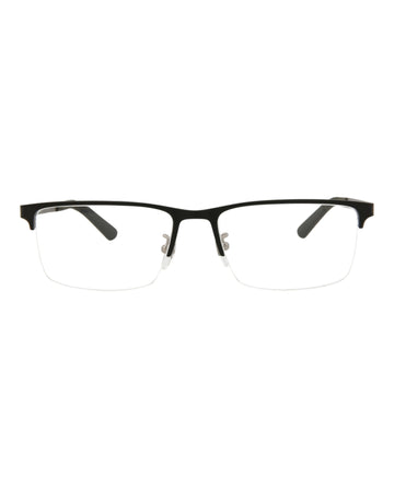 Gucci Mens Square/Rectangle Black Black Transparent Fashion Designer Eyewear