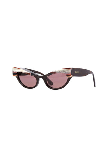 GUCCI Cat-Eye Sunglasses - 52 mm Lenses
