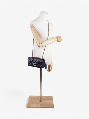 Coach Tabby Navy Blue Nappa Leather 20