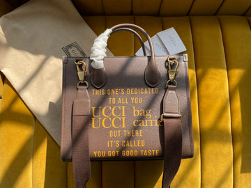 EC Small Tote Bag 680956 Dark Coffee