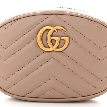 GUCCI CALFSKIN GG MARMONT MATELASSE BELT BAG