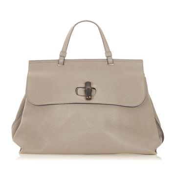 G*G Bamboo Daily Leather Handbag (SHG-20142)