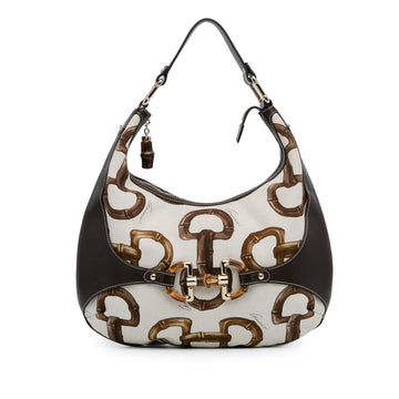 Gucci Bamboo Horsebit Amalfi Hobo Bag (SHG-iRECaW)