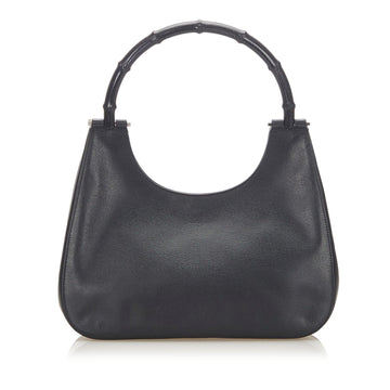 G*G Bamboo Leather Shoulder Bag (SHG-18609)