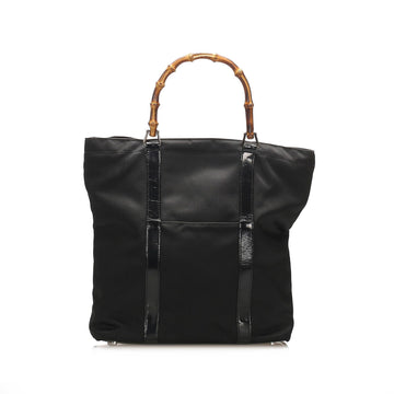 Gucci Bamboo Nylon Tote Bag (SHG-14122)