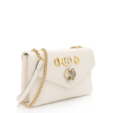 Gucci Calfskin Rajah Zumi Medium Shoulder Bag (SHF-u7bVMt)