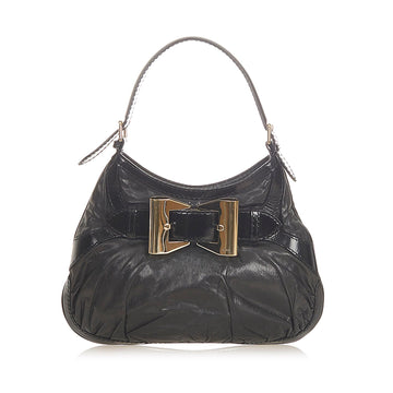G*G Dialux Queen Leather Hobo Bag (SHG-19693)