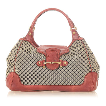 G*G Diamante New Pelham Canvas Shoulder Bag (SHG-20289)