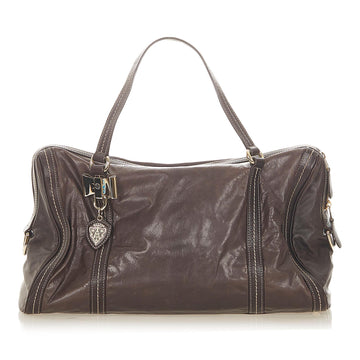 G*G Duchessa Leather Handbag (SHG-19365)