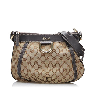 Gucci GG Canvas Abbey D Ring Crossbody Bag (SHG-tOPIPa)