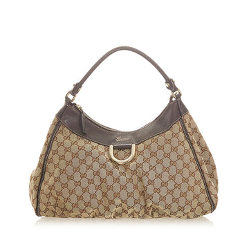 G*G CS Canvas Abbey D-Ring Shoulder Bag (SHG-19696)