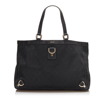 Gucci GG Canvas Abbey D- Ring Tote Bag (SHG-j3ZbIL)