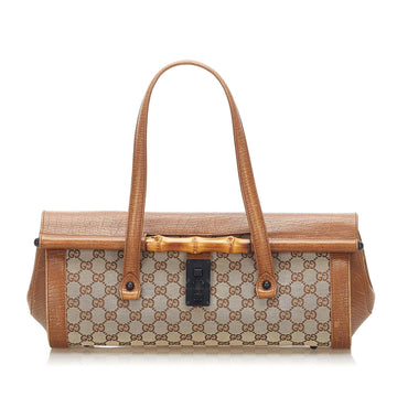 G*G CS Canvas Bamboo Bullet Shoulder Bag (SHG-18989)