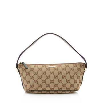 Gucci GG Canvas Classic Pochette (SHF-QPrDNd)