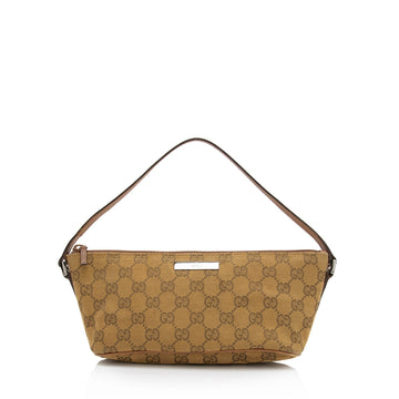 Gucci GG Canvas Classic Pochette (SHF-3v5l8V)