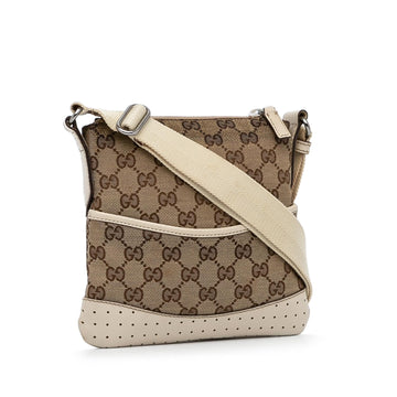 Gucci CS Canvas Crossbody Bag (SHG-hvhLXW)
