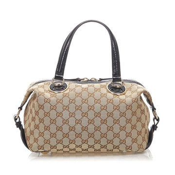 G*G CS Canvas Full Moon Boston Bag (SHG-18986)