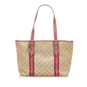 Gucci CS Canvas Jolicoeur Tote Bag (SHG-18755)