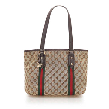 Gucci CS Canvas Jolicoeur Tote Bag (SHG-18756)