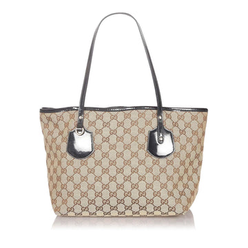 Gucci CS Canvas Jolie Tote Bag (SHG-20552)