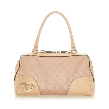 G*G CS Canvas Lovely Boston Bag (SHG-19731)