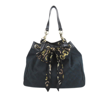 Gucci CS Canvas Positano Scarf Tote (SHG-10070)