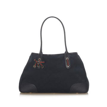 Gucci CS Canvas Princy Tote Bag (SHG-17320)