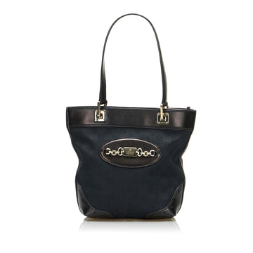 Gucci GG Canvas Punch Tote (SHG-HWN9UE)