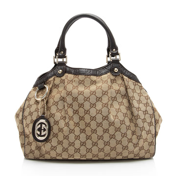 Gucci GG Canvas Sukey Medium Tote (SHF-c4aPQz)