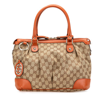 Gucci GG Canvas Sukey Satchel