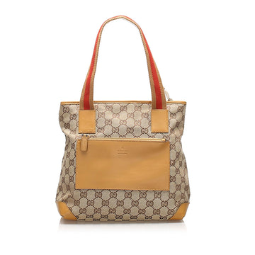 Gucci CS Canvas Tote Bag (SHG-11826)