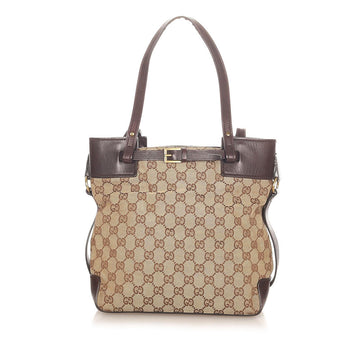 Gucci CS Canvas Tote Bag (SHG-20550)
