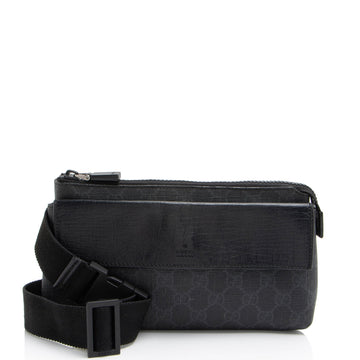 Gucci GG Supreme Slim Belt Bag (SHF-dfmtxB)