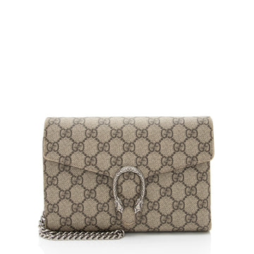 Gucci GG Supreme Dionysus Chain Wallet (SHF-DKjzyf)