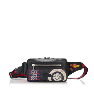 Gucci GG Supreme Night Courrier Belt Bag (SHG-TKsFx9)
