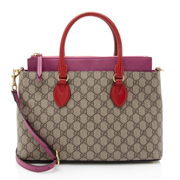 Gucci GG Supreme Small Tote (SHF-drDGfG)