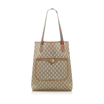 Gucci CS Supreme Web Tote Bag (SHG-16893)