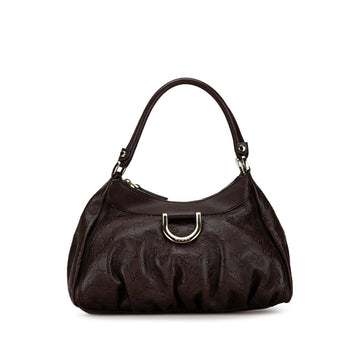 Gucci Guccissima Abbey D-Ring Shoulder Bag (SHG-2XYgSP)