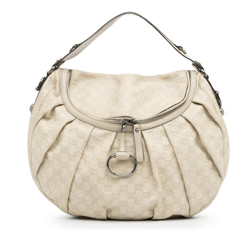 Gucci Guccissima Icon Bit Satchel (SHG-WNRwkm)