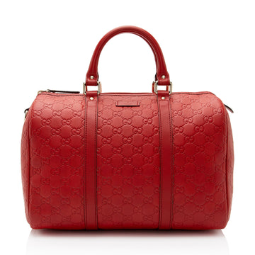 Gucci Guccissima Leather Joy Boston Bag (SHF-NJjppL)