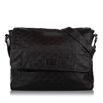 G*G G*Gssima Leather Messenger Bag (SHG-20698)
