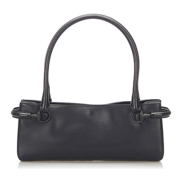 G*G Horsebit Leather Handbag (SHG-18760)