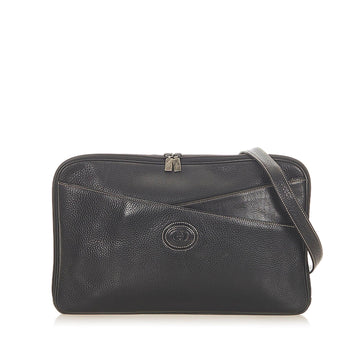 G*G Interlocking G Leather Crossbody Bag (SHG-19992)