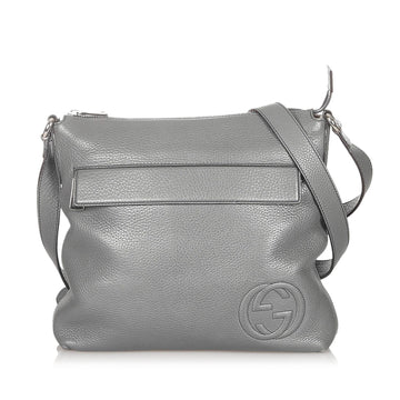 G*G Interlocking G Leather Crossbody Bag (SHG-20819)