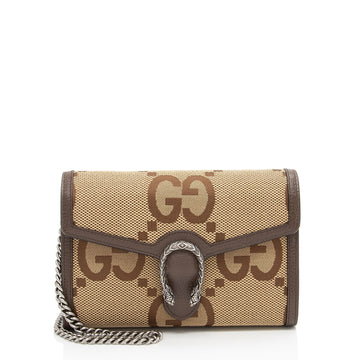 Gucci Jumbo GG Dionysus Chain Wallet (SHF-ifYTOk)