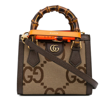 Gucci Jumbo GG Mini Diana Bamboo (SHG-19Kin2)
